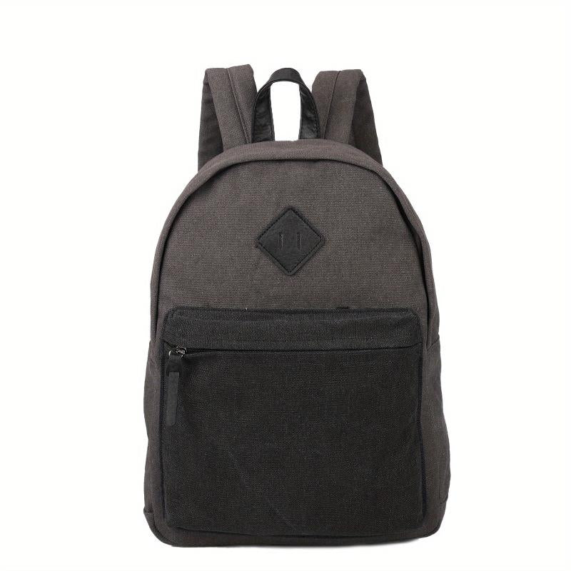 Retro Canvas Backpack Large Capacity School Daypack