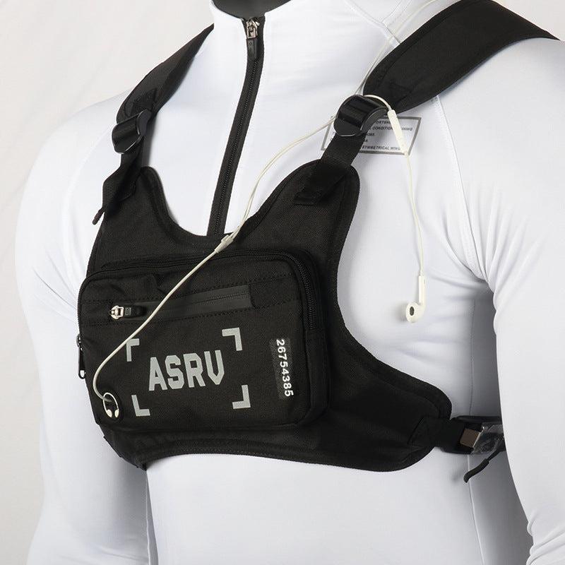 Tactical Water Resistant Chest Rig Waist Bag for Outdoor Sports