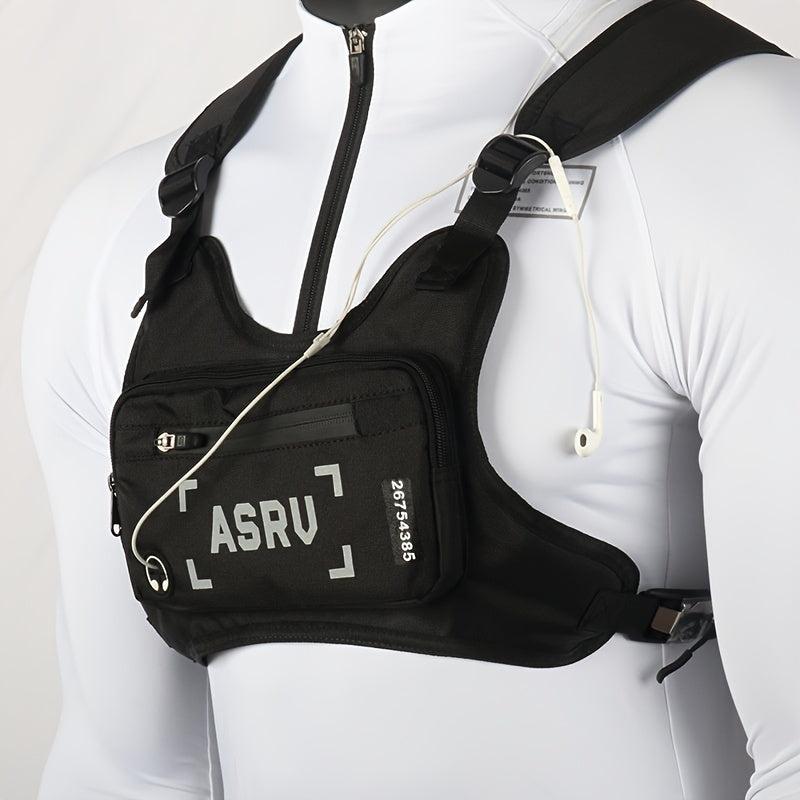Tactical Water Resistant Chest Rig Waist Bag for Outdoor Sports
