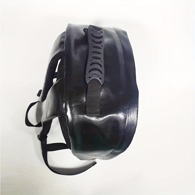 Cartoon Shark Teeth Pattern Backpack School Laptop Business Bag