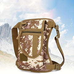 Camouflage Outdoor Leg Bag Portable Waist Bag