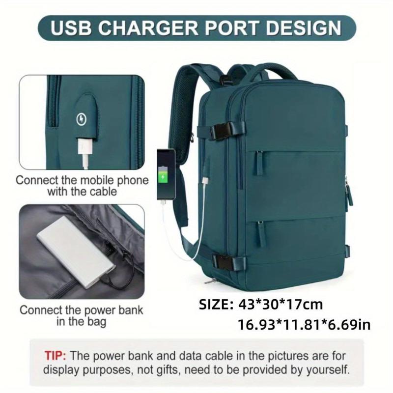 Large Capacity Travel Backpack Waterproof Laptop Daypack