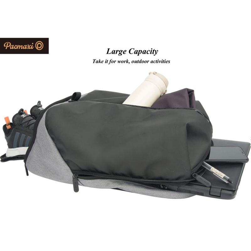 Women's Gym Duffle Bag Travel Backpack Overnight Bag With Shoes Compartment