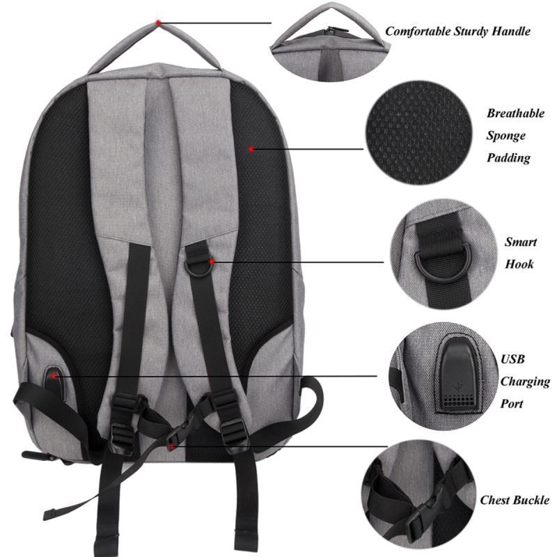 Women's Gym Duffle Bag Travel Backpack Overnight Bag With Shoes Compartment
