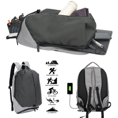 Women's Gym Duffle Bag Travel Backpack Overnight Bag With Shoes Compartment