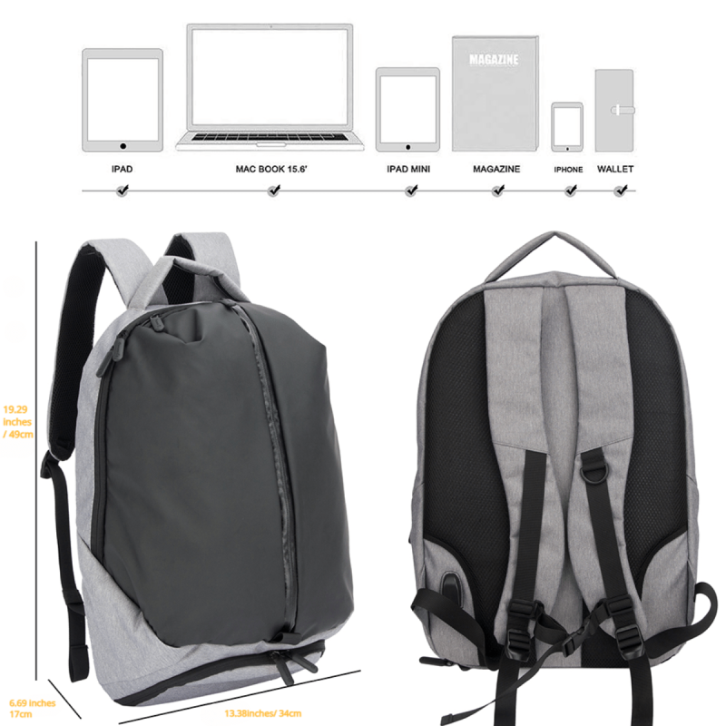 Women's Gym Duffle Bag Travel Backpack Overnight Bag With Shoes Compartment