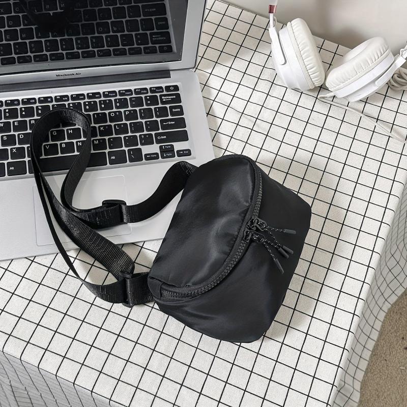 Retro Crossbody Bag Nylon Shoulder Bag Women's Casual Versatile Handbag