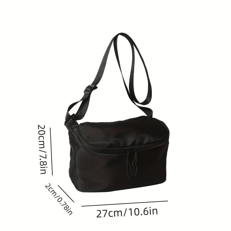 Retro Crossbody Bag Nylon Shoulder Bag Women's Casual Versatile Handbag