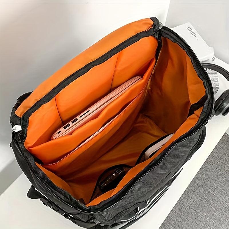 Large Travel Storage Backpack with Front Transparent Pocket