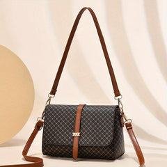 Geometric Pattern Shoulder Bag Crossbody Bag