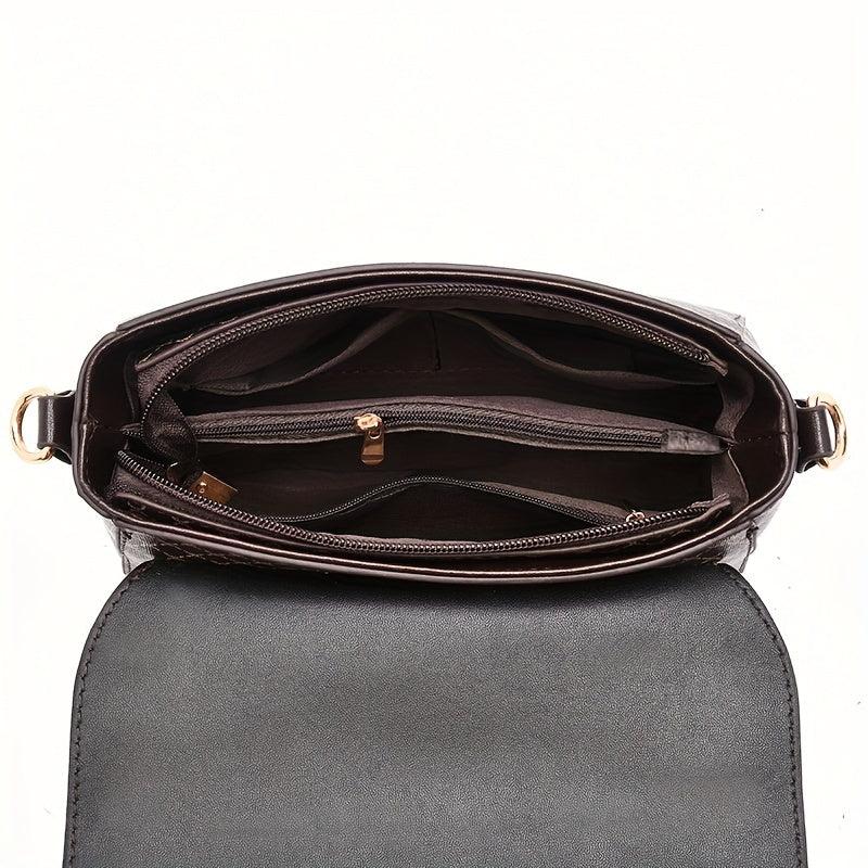 Geometric Pattern Shoulder Bag Crossbody Bag