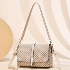 Geometric Pattern Shoulder Bag Crossbody Bag
