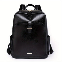 Vintage Solid Backpack All Match Travel Storage Rucksack Women's Classic Daypack