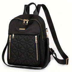 Quilted Convertible Backpack Purse Anti Theft Daypack
