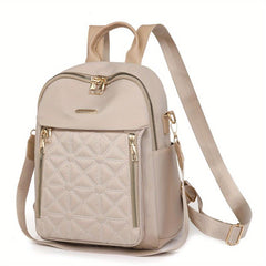 Quilted Convertible Backpack Purse Anti Theft Daypack