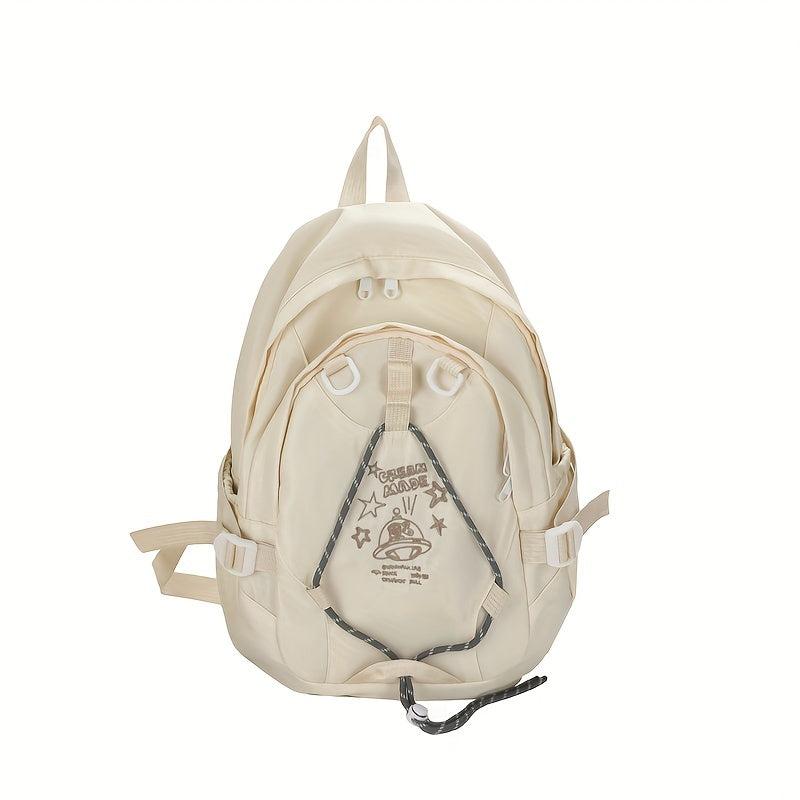 Y2K Drawstring Schoolbag Large Capacity Backpack