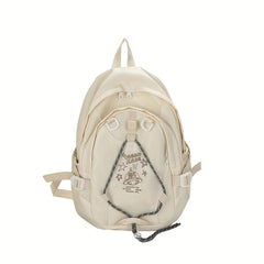 Y2K Drawstring Schoolbag Large Capacity Backpack
