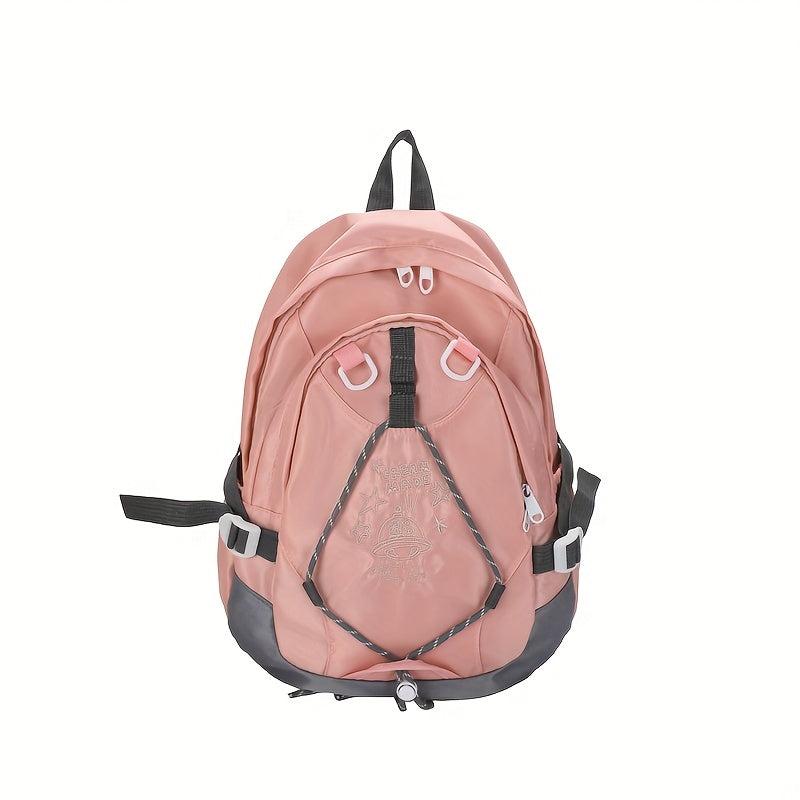 Y2K Drawstring Schoolbag Large Capacity Backpack