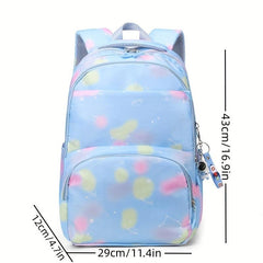 Pink Large Capacity Backpack for Students