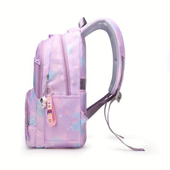 Pink Large Capacity Backpack for Students