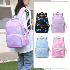 Pink Large Capacity Backpack for Students