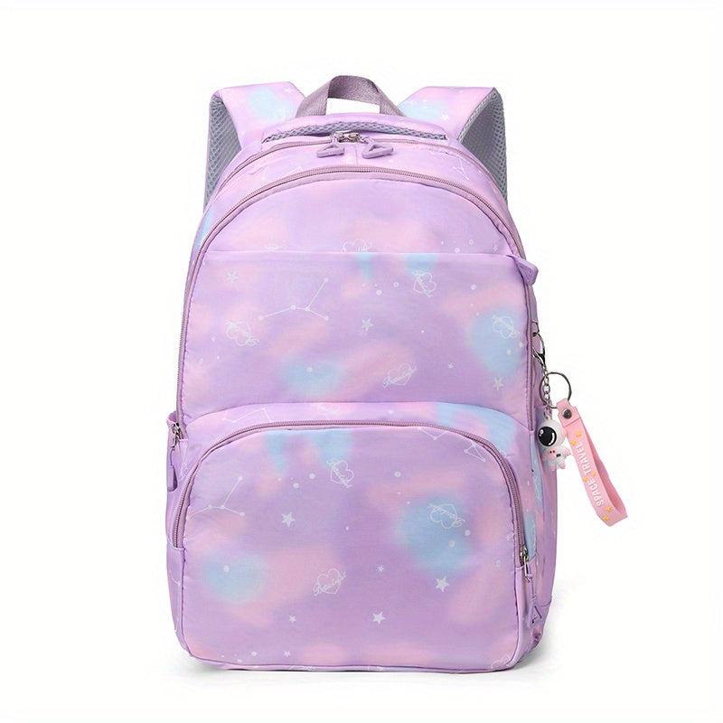 Pink Large Capacity Backpack for Students