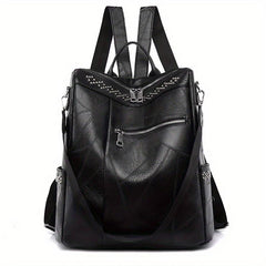 Vintage Convertible Backpack Purse Retro Two way Preppy Daypack
