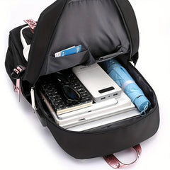 Large Capacity Preppy School Laptop BookBag