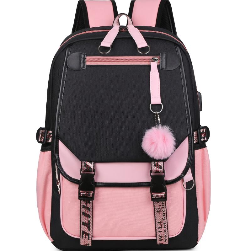 Large Capacity Preppy School Laptop BookBag
