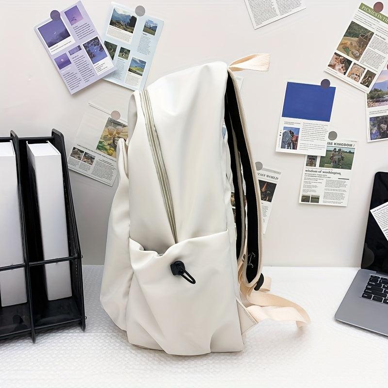 Large Capacity Preppy Backpack School Laptop BookBag Casual Travel Daypack