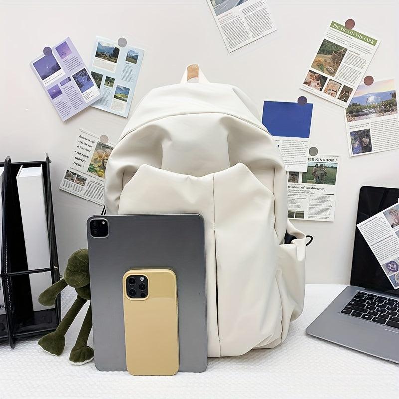Large Capacity Preppy Backpack School Laptop BookBag Casual Travel Daypack