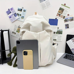 Large Capacity Preppy Backpack School Laptop BookBag Casual Travel Daypack