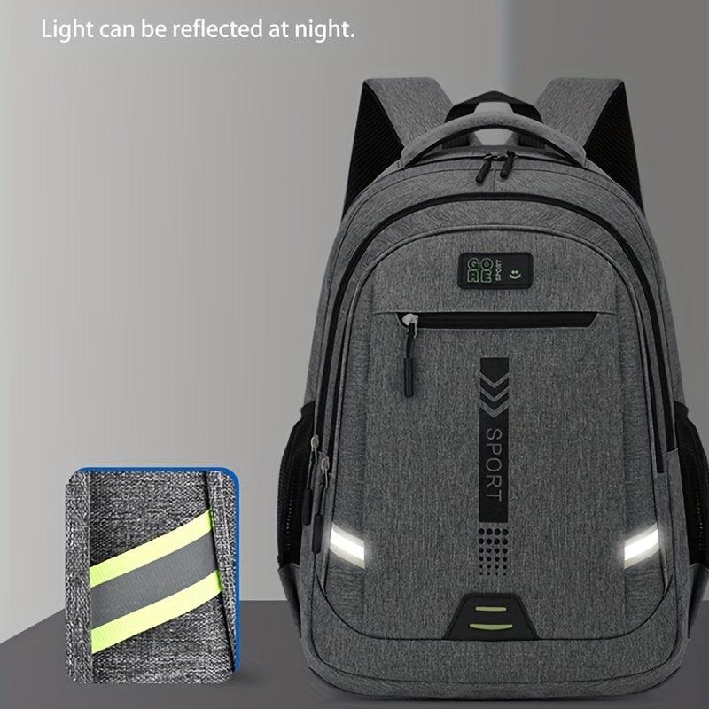 Casual Large Capacity Backpack Portable Travel Laptop Bag
