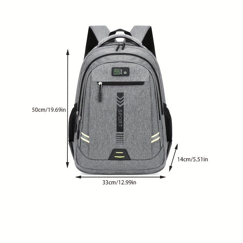 Casual Large Capacity Backpack Portable Travel Laptop Bag