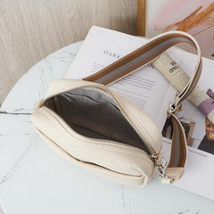 Casual Square Shoulder Bag Crossbody With Wide Straps