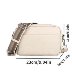 Casual Square Shoulder Bag Crossbody With Wide Straps