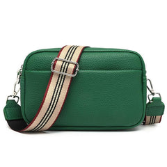 Casual Square Shoulder Bag Crossbody With Wide Straps