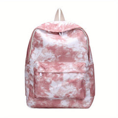 Gradient Tie Dye Travel Backpack Large Capacity Laptop Schoolbag
