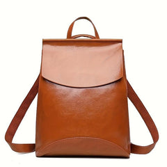 Vintage Flap Backpack Purse Retro Two Way Preppy School Bag