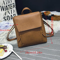 Vintage Travel Backpack Classic Rucksack Women's Bag