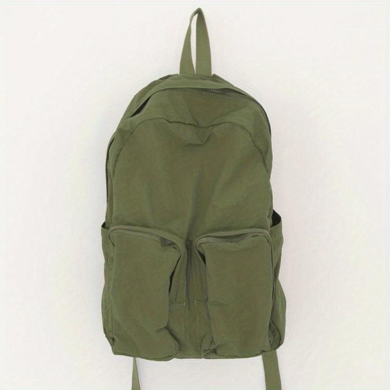 Preppy Style Schoolbag Large Capacity Travel Daypack