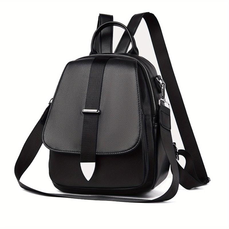 Small Flap Backpack Minimalist All Match Storage Travel Daypack
