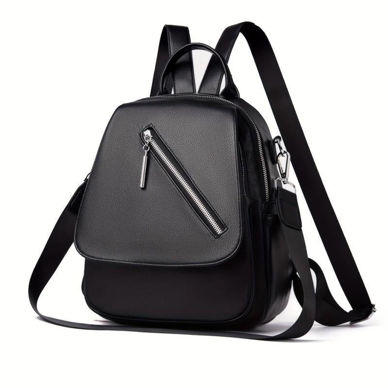 Small Flap Backpack Minimalist All Match Storage Travel Daypack