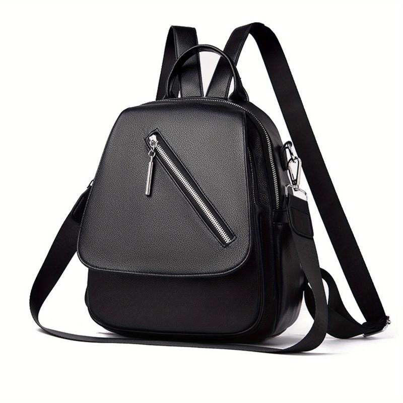 Small Flap Backpack Minimalist All Match Storage Travel Daypack
