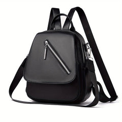Small Flap Backpack Minimalist All Match Storage Travel Daypack