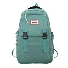 Preppy Style Student Bookbag Casual Nylon Travel School Bag