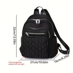 Quilted Layer Backpack Purse for Teens Girls