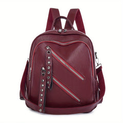 Vintage Convertible Backpack Purse Retro Anti Theft Travel Bag