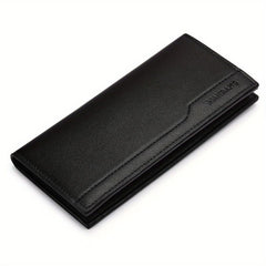 Men's Leather Long Wallet Card Holder Clutch Bag Money Clip