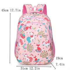 Cartoon Animal Backpack Student Schoolbag Travel Bookbag